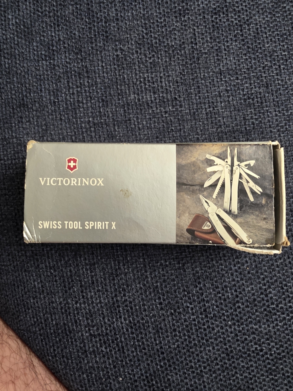 Victorinox Gray Crewneck Sweater